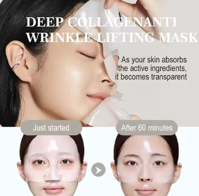Bio Deep the Real Collagen Overnight Face Skincare Mask Bio-Collagen Facial Hydrogel Sheet Mask Skin Care
