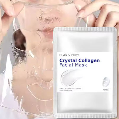 Private Label Korean Bio Collagen Crystal Clear Moisturizing Hydrating Facial Mask Skin Care Sheet Face Mask