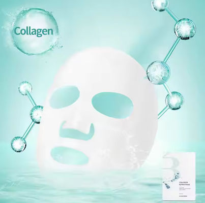 Facial Skincare Collagen Mask Sheet Pack Moisturizing Nourishing Pore Tightening Collagen Repair Face Mask