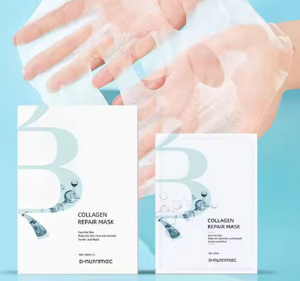 Facial Skincare Collagen Mask Sheet Pack Moisturizing Nourishing Pore Tightening Collagen Repair Face Mask