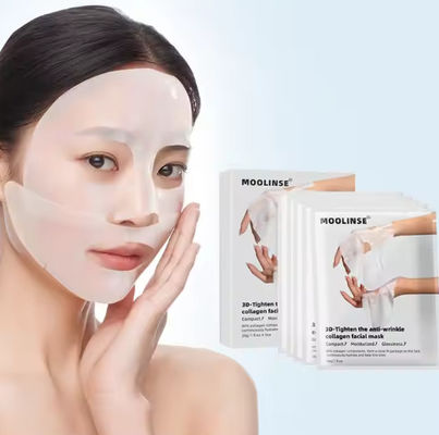 Beauty Bio-Collagen Real Deep Facial Mask Anti Wrinkle Lifting Anti-Aging Collagen Night Wrapping Mask for Skin Care