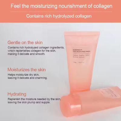 Face Masks Vitamin C Collagen Overnight Sleeping Wrapping Facial Mask Moisturizing for Daily Use