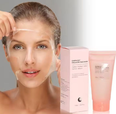 Face Masks Vitamin C Collagen Overnight Sleeping Wrapping Facial Mask Moisturizing for Daily Use