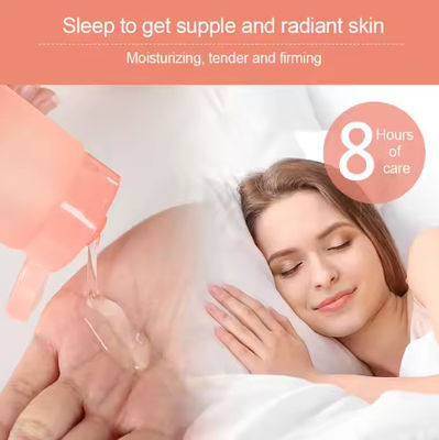 Face Masks Vitamin C Collagen Overnight Sleeping Wrapping Facial Mask Moisturizing for Daily Use