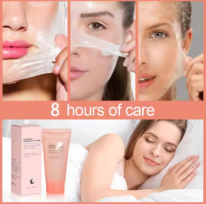 Face Masks Vitamin C Collagen Overnight Sleeping Wrapping Facial Mask Moisturizing for Daily Use