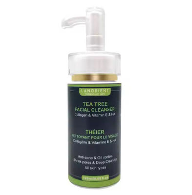 OEM Private Label Oil Free Facial Cleanser Anti Acne Organic Amino Acid Face Wash for All Skin