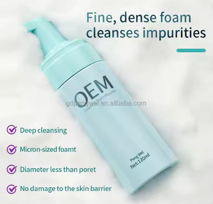 Hydrating Moisturizing Face Wash Foam Mousse Professional Cleansing Mousse Facial Cleansing Foam