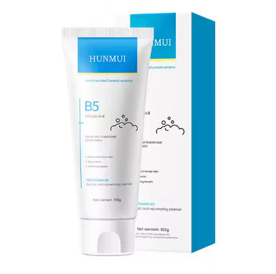 Wholesale Salicylic Acid Soothing Moisturizing Cleanser Refreshing Non Greasy Moisturizing Face Cleanser