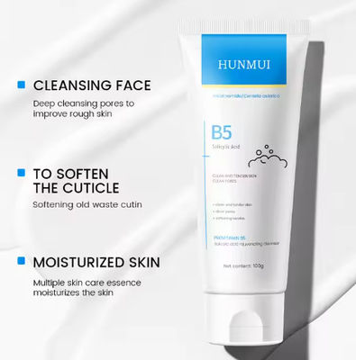 Wholesale Salicylic Acid Soothing Moisturizing Cleanser Refreshing Non Greasy Moisturizing Face Cleanser