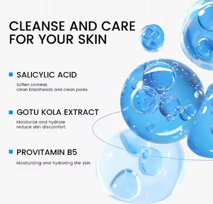 Wholesale Salicylic Acid Soothing Moisturizing Cleanser Refreshing Non Greasy Moisturizing Face Cleanser
