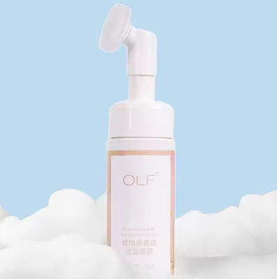Oem Natural Vegan Moisturizing Face Foaming Wash Whitening Blackhead Acne Remover Hydrating Rose Facial Cleanser All Skin Types