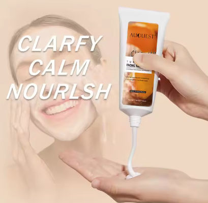 Wholesale Korean Cosmetics Face Wash Facial Cleanser 100ml Face Cleansing Turmeric Cleanser Foam Face Wash Cleanser