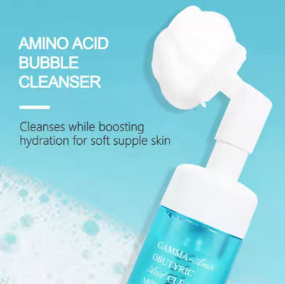 Natural Organic Vegan Soap Free Anti Acne Whitening Skincare Foam Face Wash Clenser Facial Acne Foam Cleansing