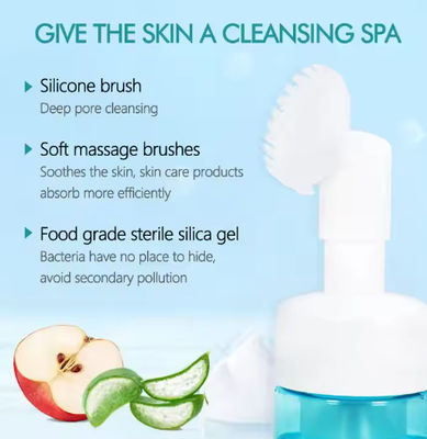 Natural Organic Vegan Soap Free Anti Acne Whitening Skincare Foam Face Wash Clenser Facial Acne Foam Cleansing