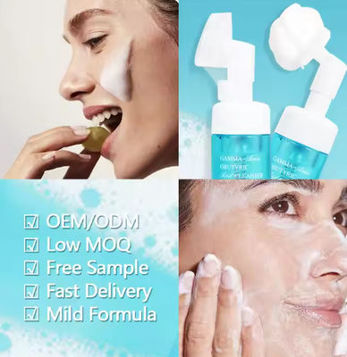 Natural Organic Vegan Soap Free Anti Acne Whitening Skincare Foam Face Wash Clenser Facial Acne Foam Cleansing