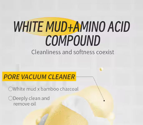 Pure and Transparent Skin Cleansing Milk, Gentle and Deep Cleansing Pore Reducing Amino Acid Facial Cleanser Wholesale