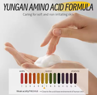 Pure and Transparent Skin Cleansing Milk, Gentle and Deep Cleansing Pore Reducing Amino Acid Facial Cleanser Wholesale