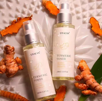 Private Label Skin Care Face Mist Spray Calming Hydrating Soothing Facial Vitamin C Turmeric Skin Toner