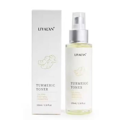 Private Label Skin Care Face Mist Spray Calming Hydrating Soothing Facial Vitamin C Turmeric Skin Toner