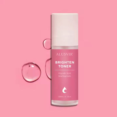 Private Label Korean Skincare Vitamin C Glycolic Acid Face Toner Skin Care Brightening Anti-Aging Facial Toner for Black Women