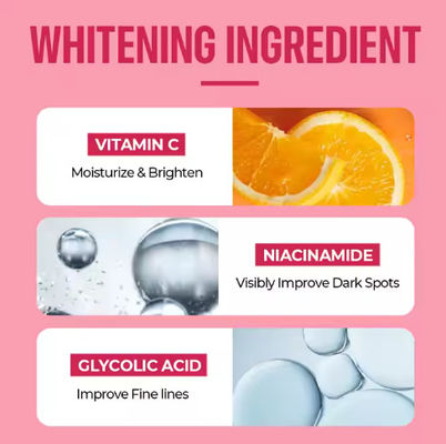 Private Label Korean Skincare Vitamin C Glycolic Acid Face Toner Skin Care Brightening Anti-Aging Facial Toner for Black Women