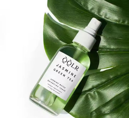 Wholesale 120ML Moisturizing Soothing Brightening Pores Oil Control Rose Water Jasmine Green Tea Face Toner