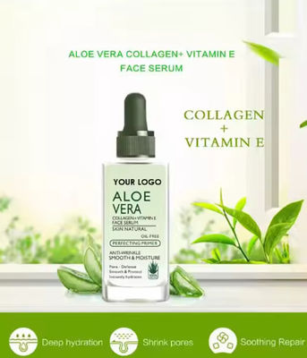Aloe Vera Collagen Vitamin Face Serum Moisturize and Nourish the Skin Anti-wrinkles Firm Sooth and Repair Skin Facial Essence