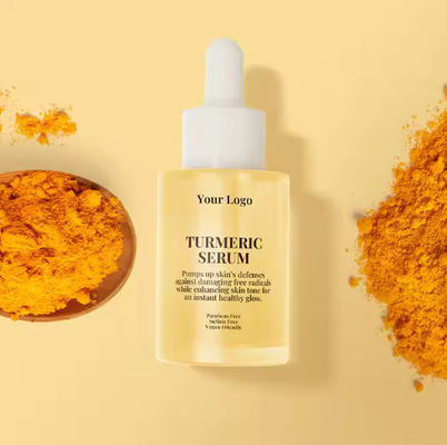 Night Hydrating Private Label Skin Care Removing Black Spot Remover Turmeric Face Serum for Dark Spots