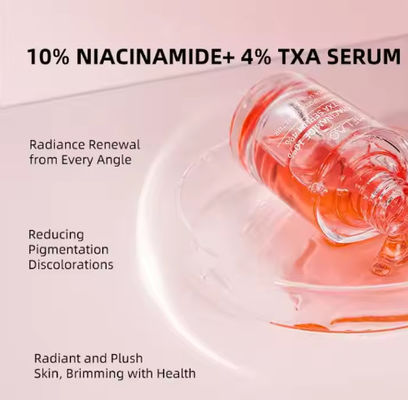 Wholesale 30ml High Quality Niacinamide 10% + TXA 4% Dark Spot Correcting Serum For Sensitive Skin Fragrance-Free Daily