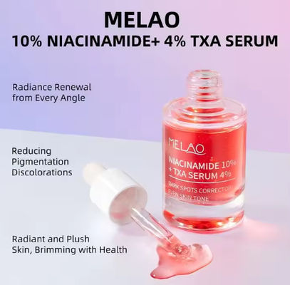 Wholesale 30ml High Quality Niacinamide 10% + TXA 4% Dark Spot Correcting Serum For Sensitive Skin Fragrance-Free Daily