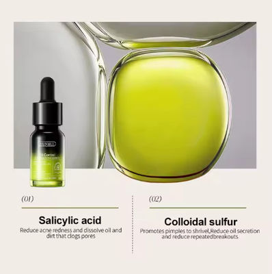 Customized Logo Face Serum 14 Day Quick Acne Solution Essence 10ml