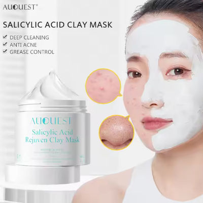 Anti Acne Skincare Facial Mud Ultra Mask Cleansing Salicylic Acid Rejuven Face Clay Mask