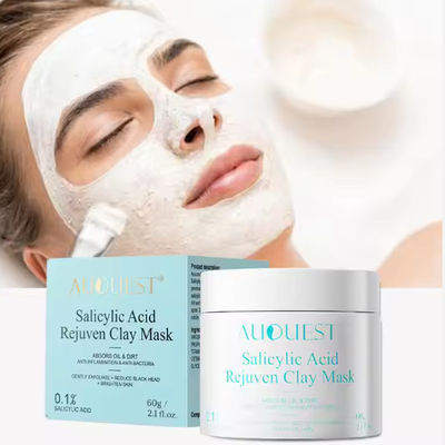 Anti Acne Skincare Facial Mud Ultra Mask Cleansing Salicylic Acid Rejuven Face Clay Mask