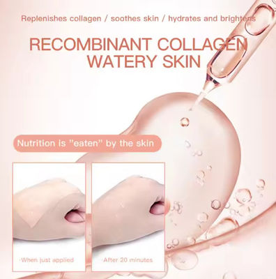 Private Label Korean Bio Deep Collagen Crystal Jelly Clear Beauty Face Masking Sheet Korea Face Facial Masks Skin Care