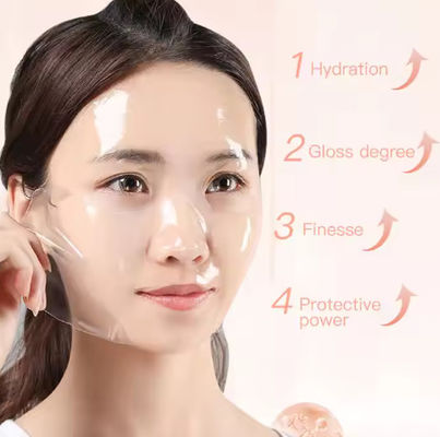 Private Label Korean Bio Deep Collagen Crystal Jelly Clear Beauty Face Masking Sheet Korea Face Facial Masks Skin Care