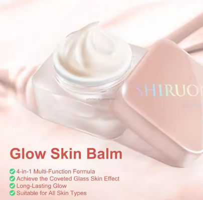 Custom Hydrating Moisturizing Long-Lasting 4 in 1 Glow Skin Balm Private Label Whitening Face Lotion