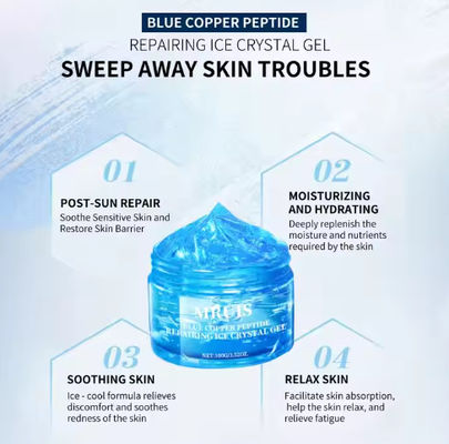 Quick-Acting Blue Copper Peptide Face Cream Ice Crystal Anti-Aging Collagen Firming Tender Skin Repair & Anti-Wrinkle Lotion OEM
