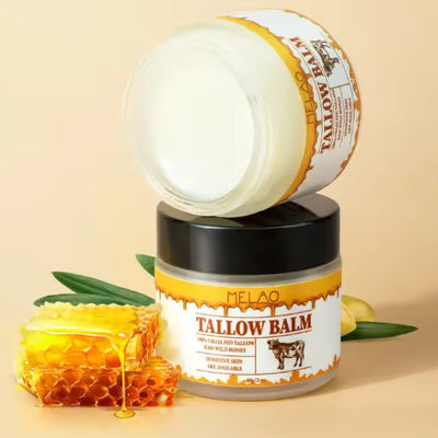 Natural Facial Private Label Body Lotions Vitamins Face Care Cosmetic Korean Skin Care Products Makeup Peptides Beef Tallow Balm