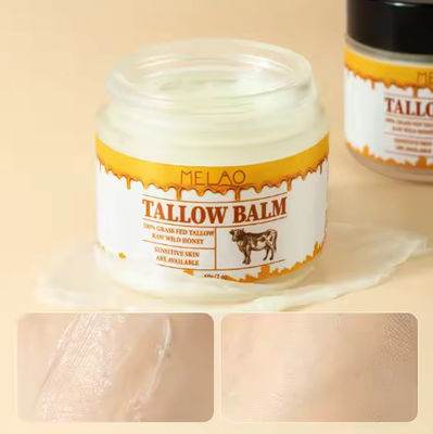Natural Facial Private Label Body Lotions Vitamins Face Care Cosmetic Korean Skin Care Products Makeup Peptides Beef Tallow Balm
