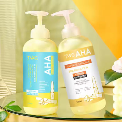 Skin Care Factory / Manufaturer Whitening Body Lotion Lightening Hydrating AHA Vitamin C Body Lotion Niacinamide Body Lotion
