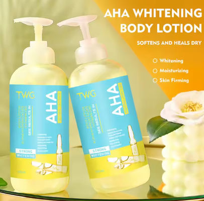 Skin Care Factory / Manufaturer Whitening Body Lotion Lightening Hydrating AHA Vitamin C Body Lotion Niacinamide Body Lotion