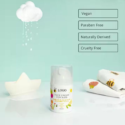 Private Label Face Cream Moisturizer For Kids Nourishing And Calming For All Skin Types Natural Face Cream & Lotion
