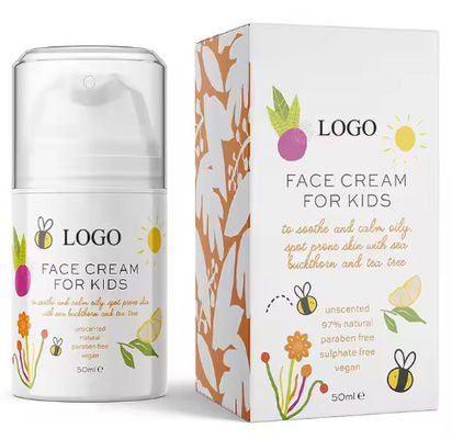 Private Label Face Cream Moisturizer For Kids Nourishing And Calming For All Skin Types Natural Face Cream & Lotion