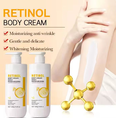 Private Brand Retinol Skin Tightening Moisturizing Whitening Body Lotion Coconut Oil Moisturizing Moisturizing Lotion OEM