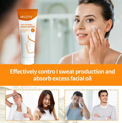 Private Label Refreshing Antiperspirant Anti Sweat Absorbing Face Lotion For Women Men
