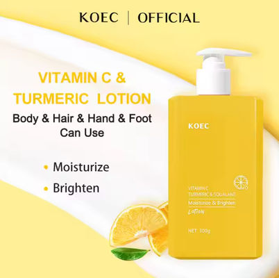 Wholesale Tumeric Vitamin C Lotion Face Cream Body Lotion Moisturizer Anti Aging Skin Care Firming Brightening Cream