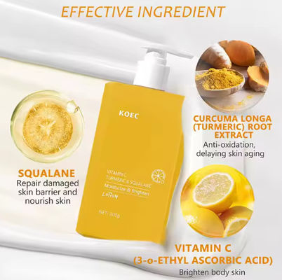 Wholesale Tumeric Vitamin C Lotion Face Cream Body Lotion Moisturizer Anti Aging Skin Care Firming Brightening Cream