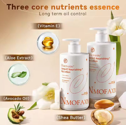 Black Skin Whitening Body Lotion Vitamin E Body Lotion 480ml Brightening Body Cream