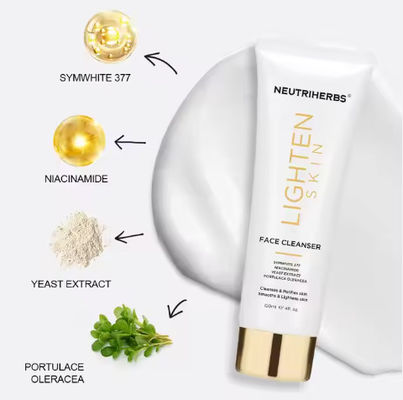 Neutriherbs Private Label Vegan Facial Skin Care Symwhite 377 Lighten Whitening Face Cleanser