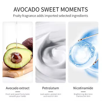 Portable Natural Fruits Plant Ingredients Hand Cream Whitening Moisturizing Hand Cream